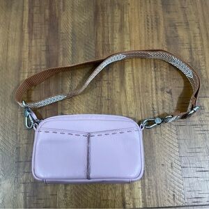 EUC The Sak Cora Leather Mini Phone Crossbody
